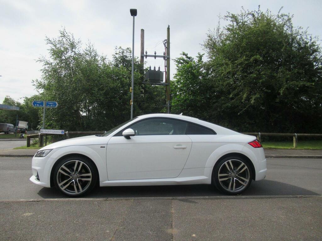 Audi TT Coupe 2.0 Tfsi S Line S Tronic Euro 6 Ss 2 MV16NCZ White #4