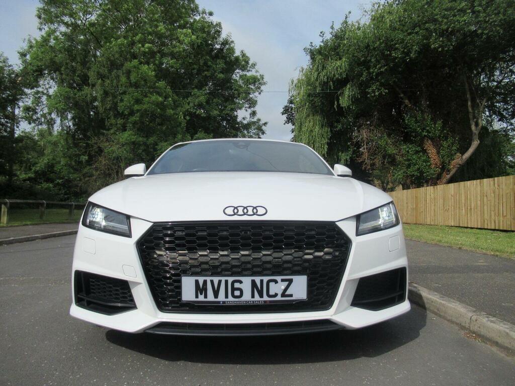 Audi TT Coupe 2.0 Tfsi S Line S Tronic Euro 6 Ss 2 MV16NCZ White #5