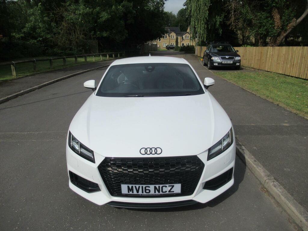 Audi TT Coupe 2.0 Tfsi S Line S Tronic Euro 6 Ss 2 MV16NCZ White #6