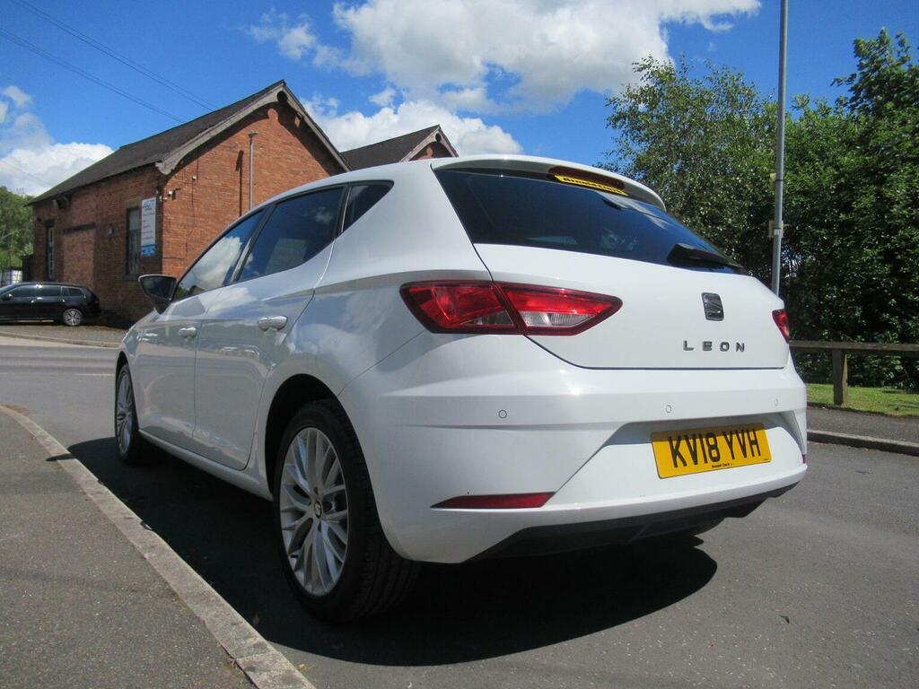 Seat Leon Hatchback 1.2 Tsi Se Dynamic Technology Euro 6 S KV18YVH White #6