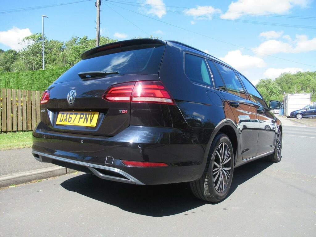 Volkswagen Golf Estate 1.6 Tdi Se Nav Euro 6 Ss 201767 DA67PNV Black #3