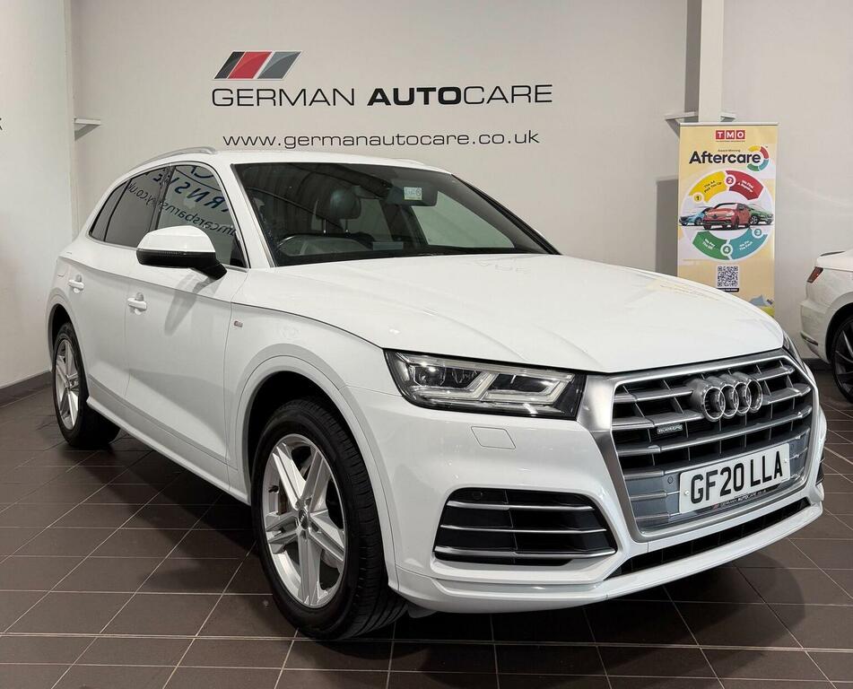 Audi Q5 2.0 Tdi 40 S Line S Tronic Quattro Euro 6 Ss White