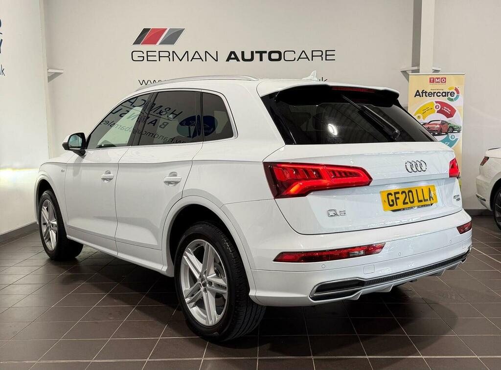 Audi Q5 2.0 Tdi 40 S Line S Tronic Quattro Euro 6 Ss White #4
