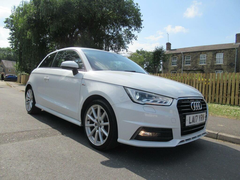 Audi A1 Hatchback 1.4 Tfsi S Line S Tronic Euro 6 Ss LA17YRN White #2