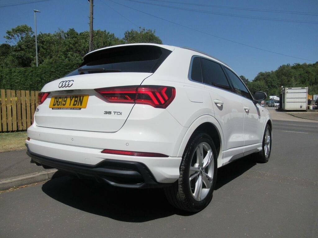 Audi Q3 2.0 Tdi 35 S Line S Tronic Euro 6 Ss White #4