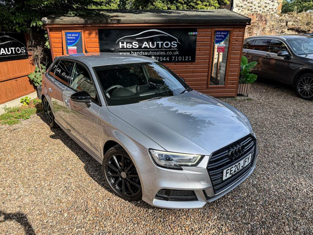 Audi A3 Hatchback 1.5 Tfsi Cod 35 Black Edition Sportback FE20JFY Silver #2