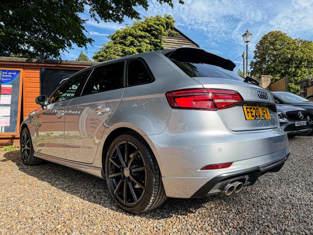 Audi A3 Hatchback 1.5 Tfsi Cod 35 Black Edition Sportback FE20JFY Silver #6