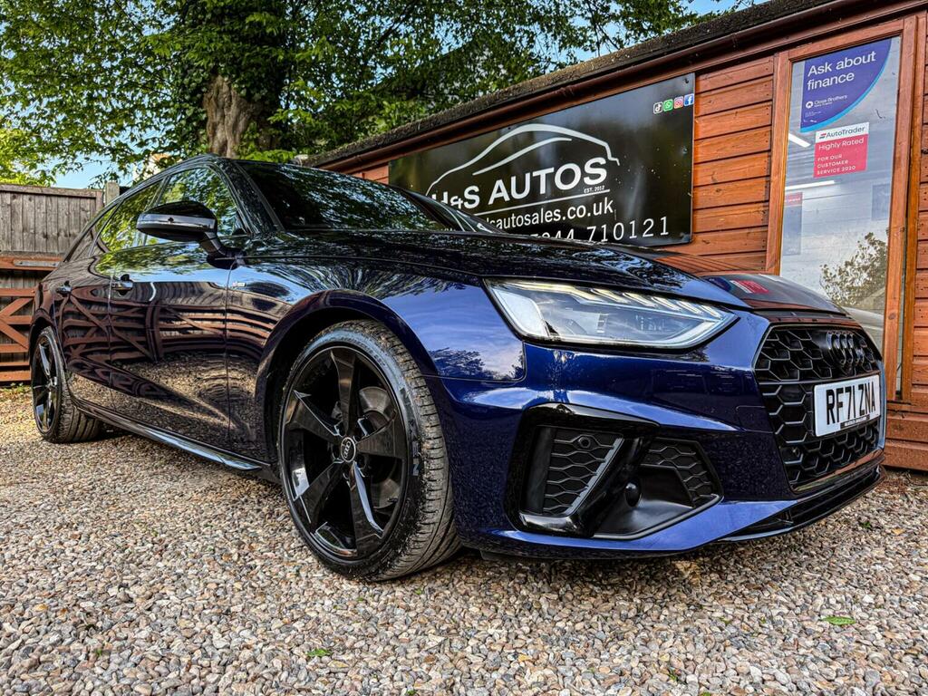 Audi A4 Avant Estate 2.0 Tdi 35 Black Edition S Tronic Euro 6 S Blue #6