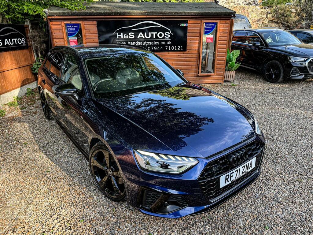 Audi A4 Avant Estate 2.0 Tdi 35 Black Edition S Tronic Euro 6 S Blue #2