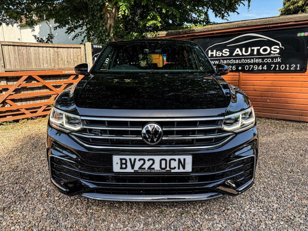 Volkswagen Tiguan Suv 1.5 Tsi R-line Dsg Euro 6 Ss 202222 BV22OCN Black #4
