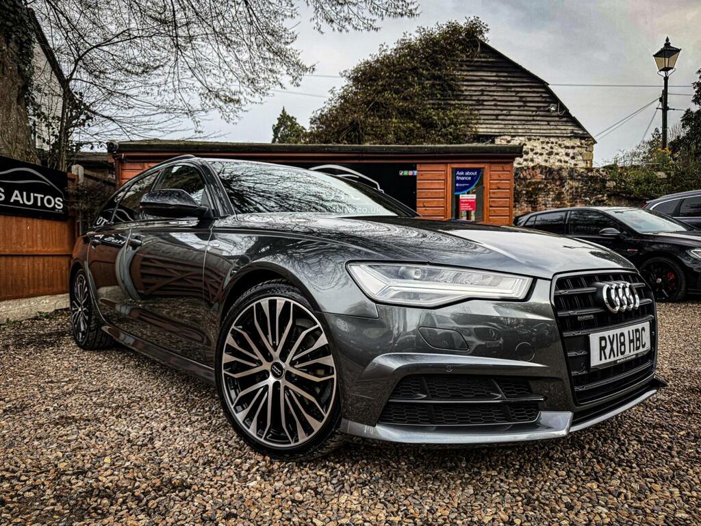 Audi A6 Avant 2.0 Tdi Black Edition S Tronic Quattro Euro 6 Ss Grey