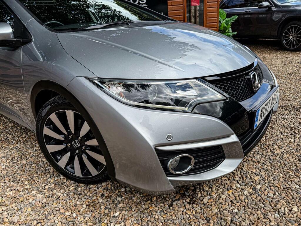 Honda Civic Hatchback 1.8 I-vtec Sr Euro 6 201717 RO17AOT Silver #5