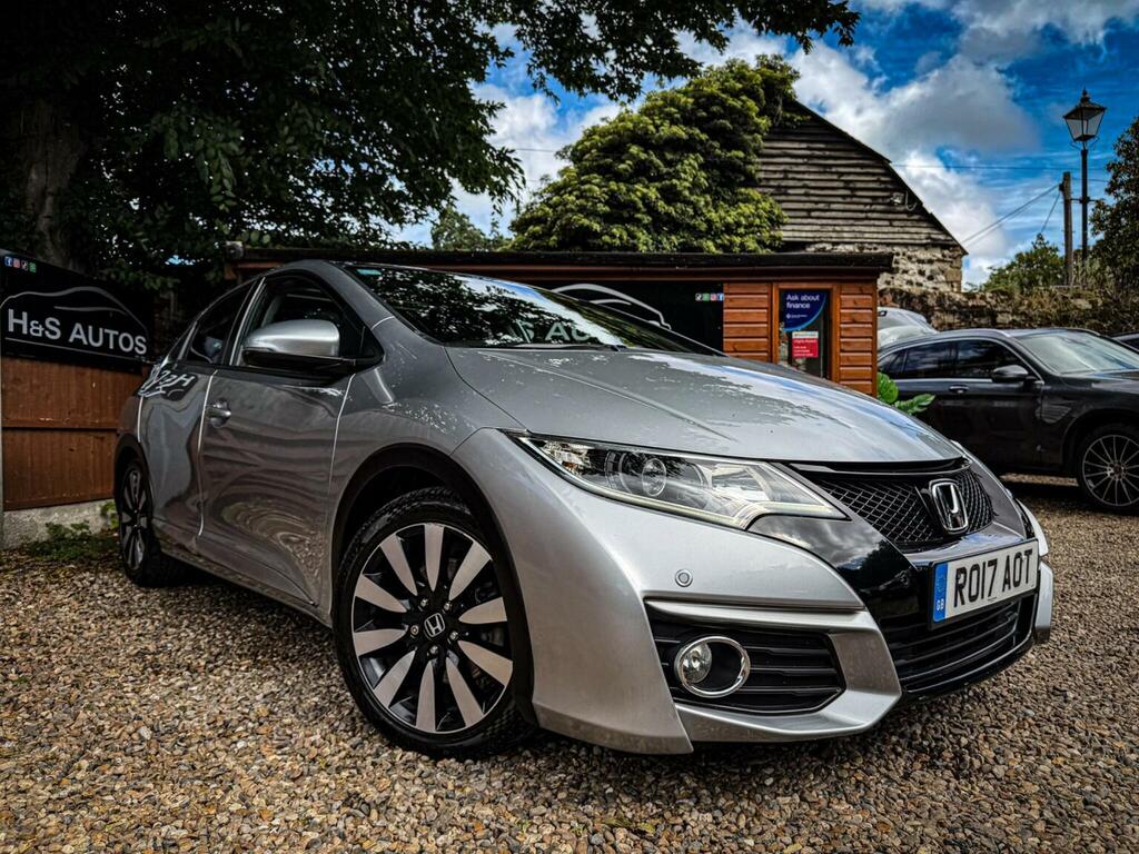 Honda Civic Hatchback 1.8 I-vtec Sr Euro 6 201717 Silver