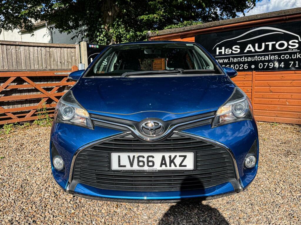 Toyota Yaris Hatchback 1.33 Dual Vvt-i Icon Multidrive S Euro 6 Blue #4
