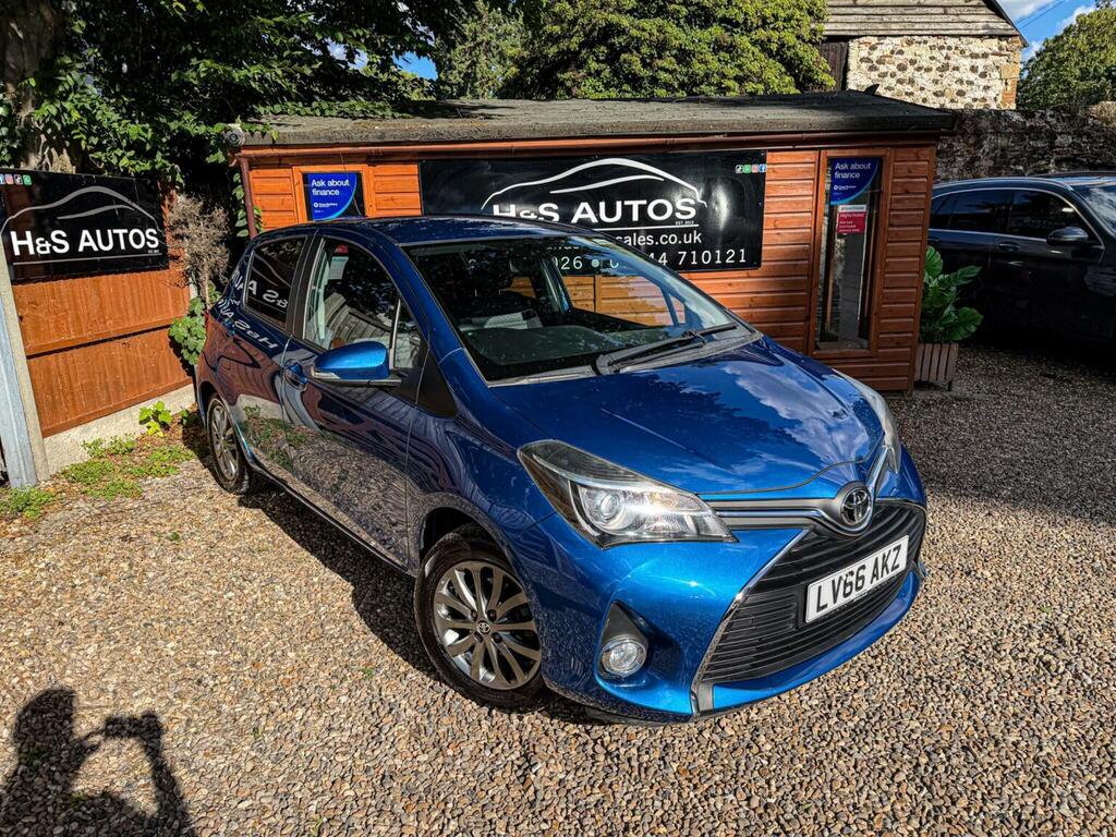 Toyota Yaris Hatchback 1.33 Dual Vvt-i Icon Multidrive S Euro 6 Blue #3