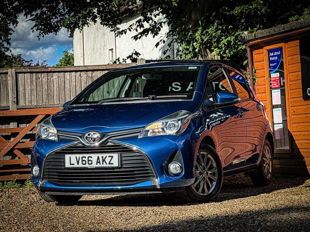 Toyota Yaris Hatchback 1.33 Dual Vvt-i Icon Multidrive S Euro 6 Blue #2