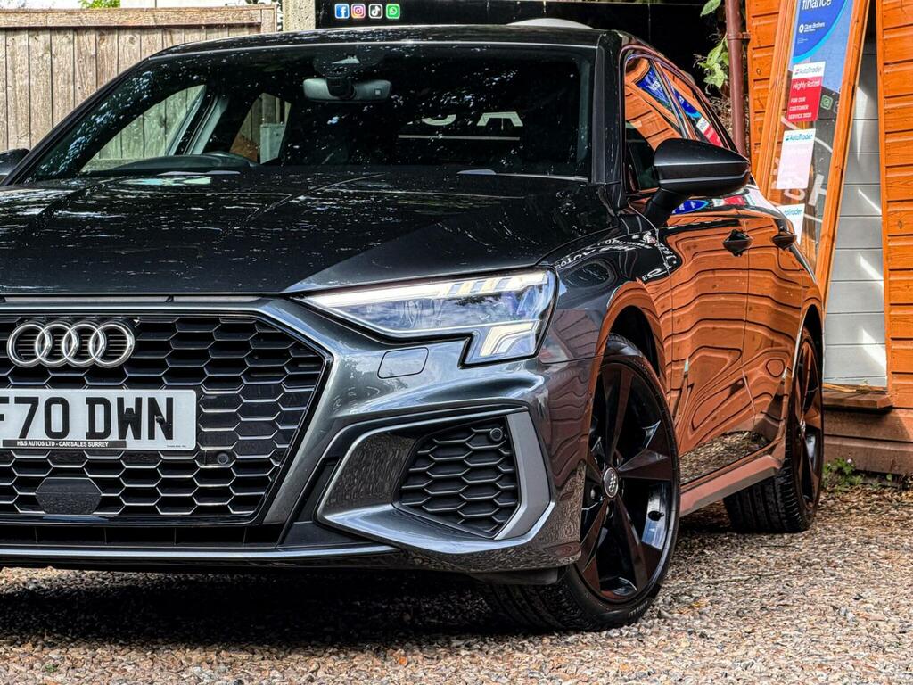 Audi A3 Hatchback 1.5 Tfsi 35 S Line Sportback S Tronic Eu WF70DWN Grey #4