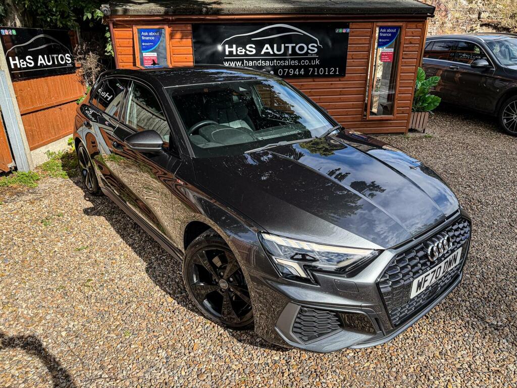 Audi A3 Hatchback 1.5 Tfsi 35 S Line Sportback S Tronic Eu WF70DWN Grey #2
