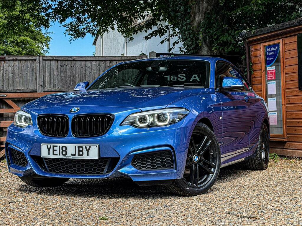 BMW 2 Series 1.5 218I M Sport Euro 6 Ss Blue #4