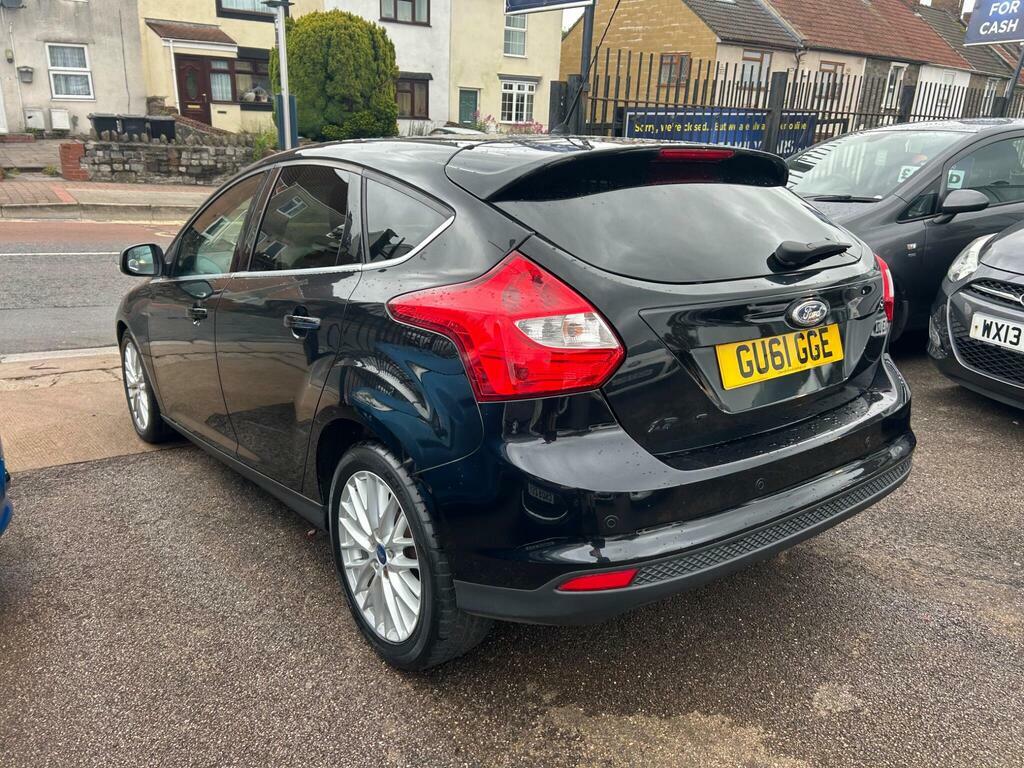 Ford Focus 1.6 Zetec Euro 5 GU61GGE Black #4