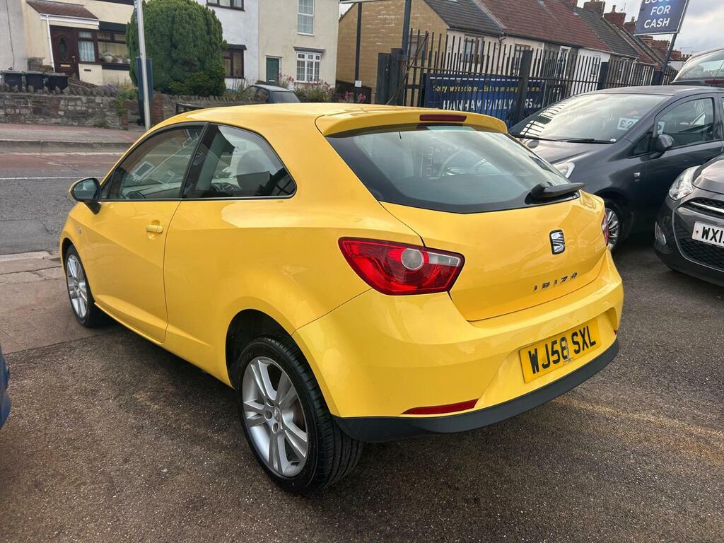 Seat Ibiza 1.4 16V Sport Sport Coupe Euro 4 Yellow #4