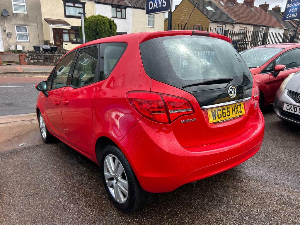 Vauxhall Meriva 1.4I Life Euro 6 WG65HXZ Red #4