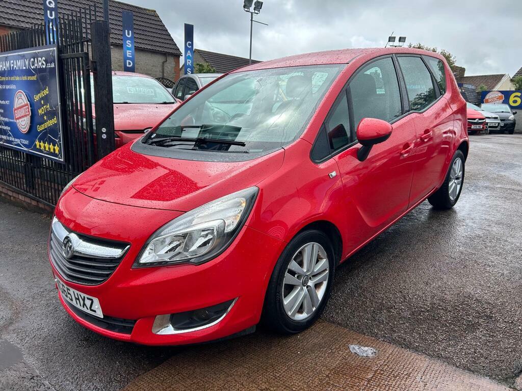 Vauxhall Meriva 1.4I Life Euro 6 Red