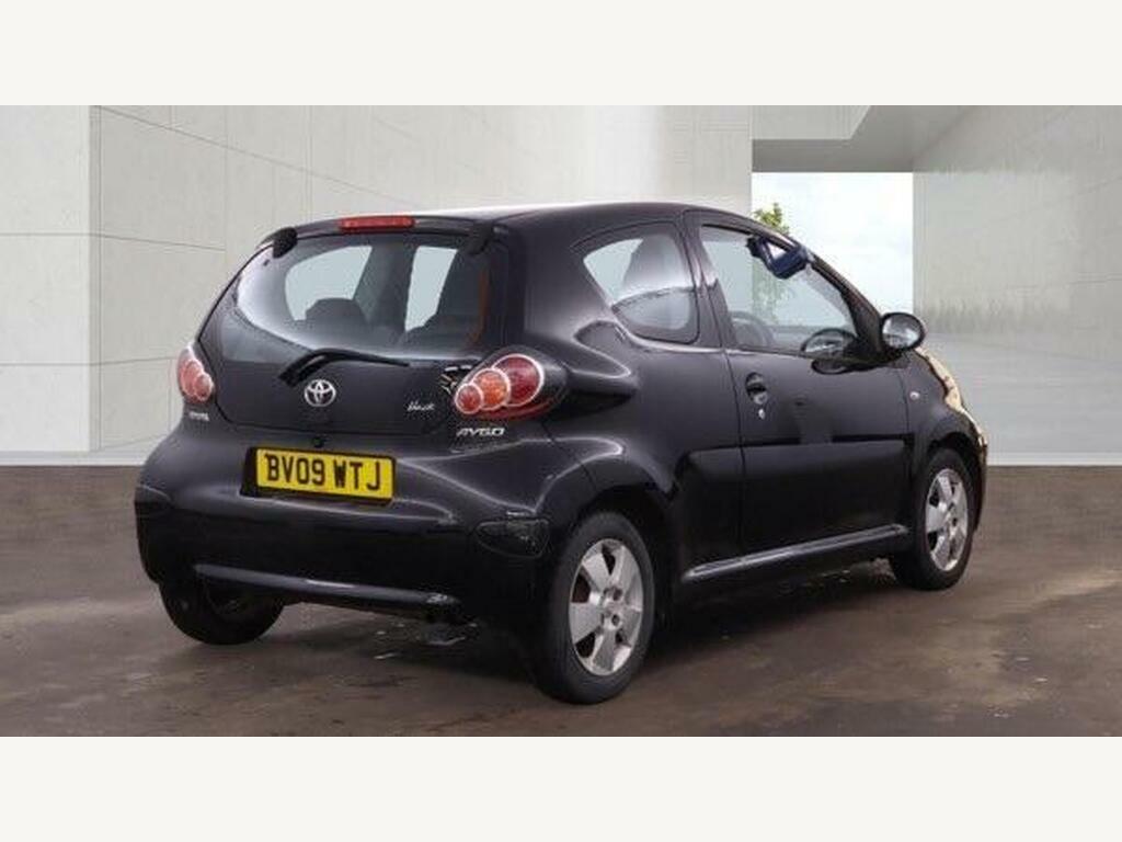 Toyota Aygo 1.0 Vvt-i Black Euro 4 BV09WTJ Black #4