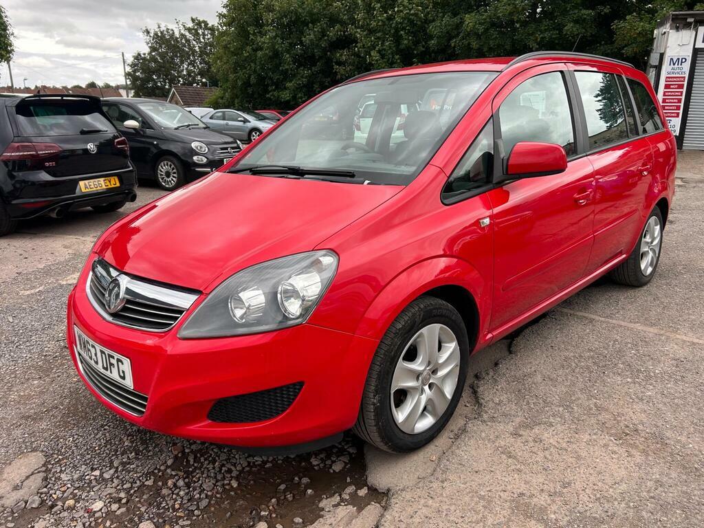 Vauxhall Zafira 1.8 16V Exclusiv Euro 5 Red #3
