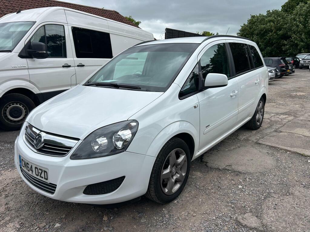 Vauxhall Zafira 1.8 16V Exclusiv Euro 5 White #3