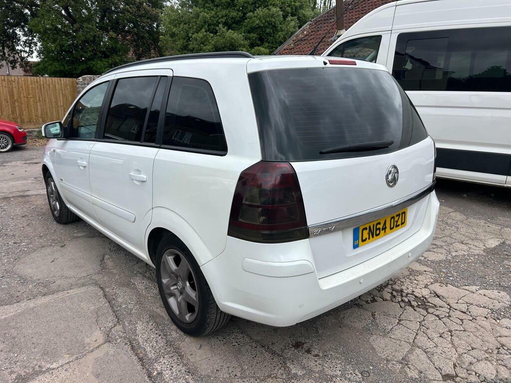 Vauxhall Zafira 1.8 16V Exclusiv Euro 5 White #4