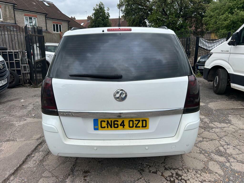 Vauxhall Zafira 1.8 16V Exclusiv Euro 5 White #5