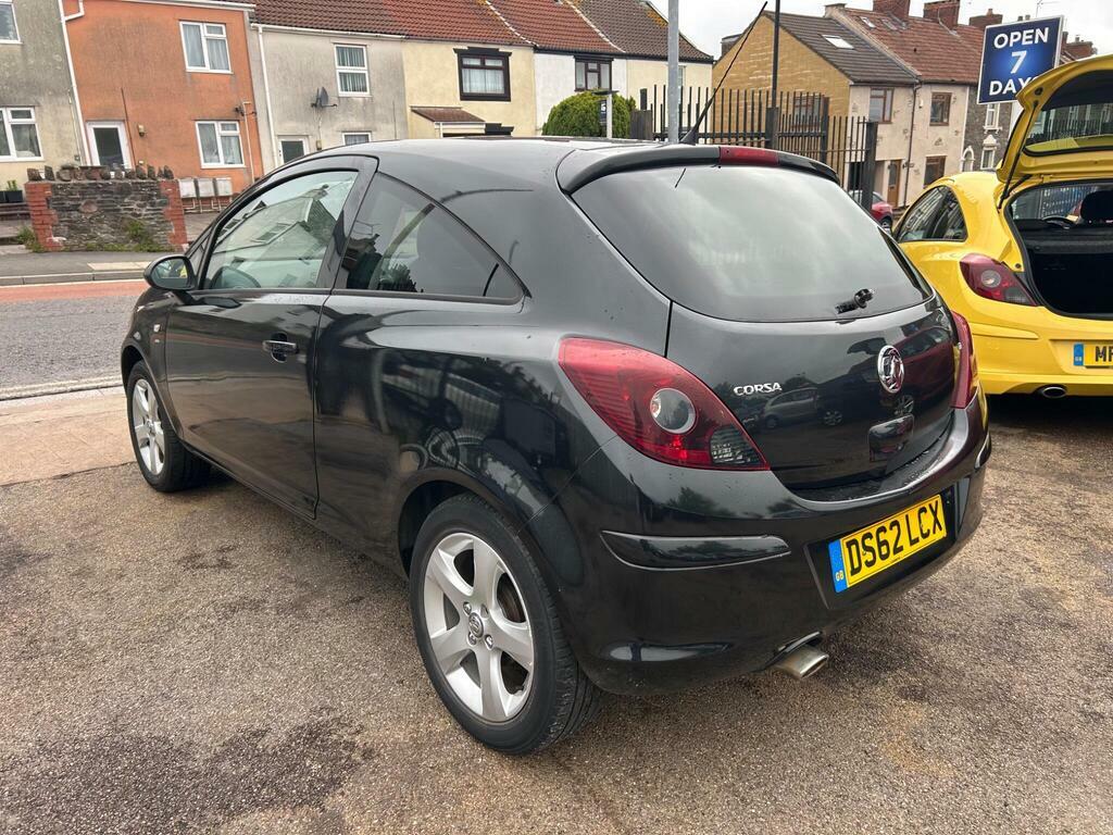 Vauxhall Corsa 1.2I Ecoflex 16V Sxi Euro 5 S S DS62LCX Black #4