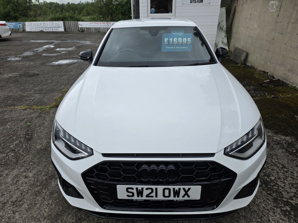 Audi A4 2.0 Tfsi 35 Black Edition 2021 White #3