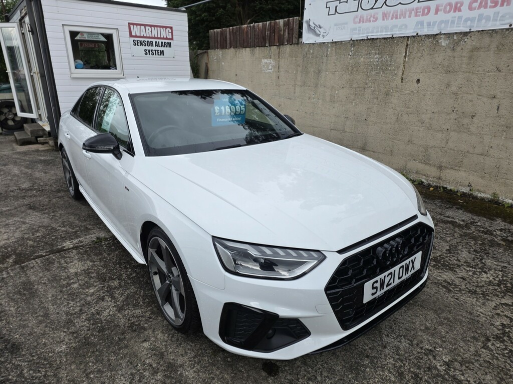 Audi A4 2.0 Tfsi 35 Black Edition 2021 White #2