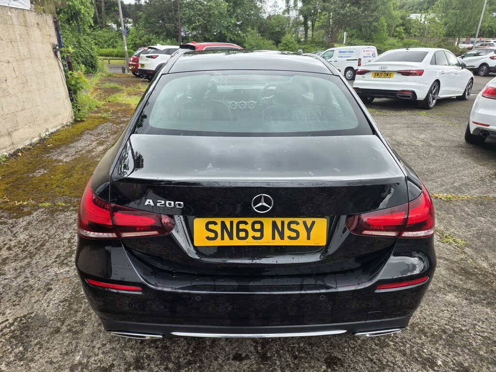 Mercedes-Benz A Class 1.3 A200 Sport 2019 SN69NSY Black #6