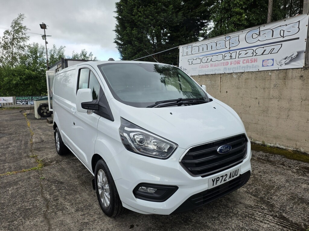 Ford Transit Custom 2.0 Transit Custom Limited Van 280 L1 2.0L Ecoblue YP72AUU White #2