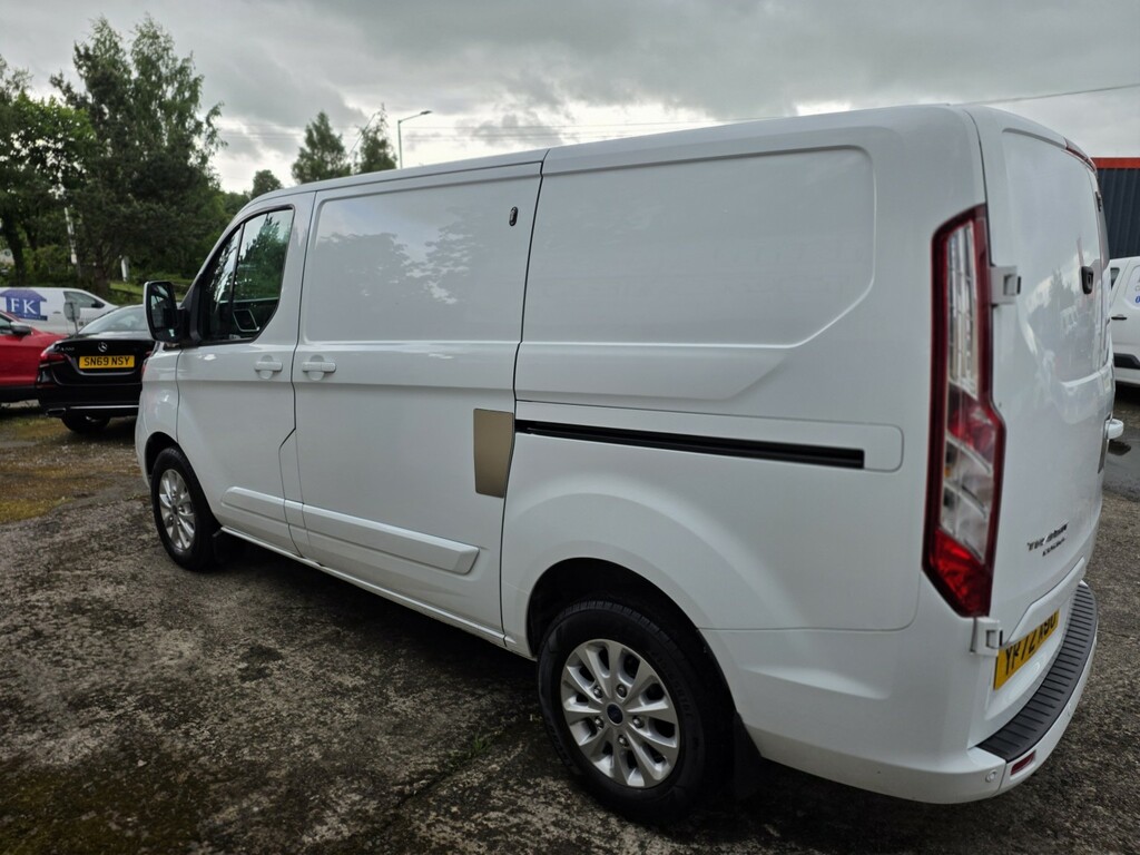 Ford Transit Custom 2.0 Transit Custom Limited Van 280 L1 2.0L Ecoblue YP72AUU White #5