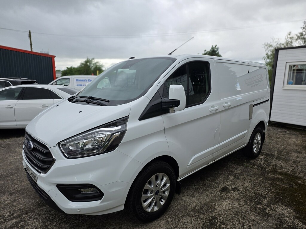 Ford Transit Custom 2.0 Transit Custom Limited Van 280 L1 2.0L Ecoblue YP72AUU White #4