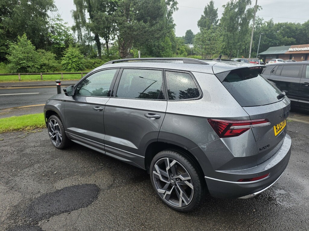 Skoda Karoq 1.5 Tsi Act Sportline Edition 2025 Grey #5