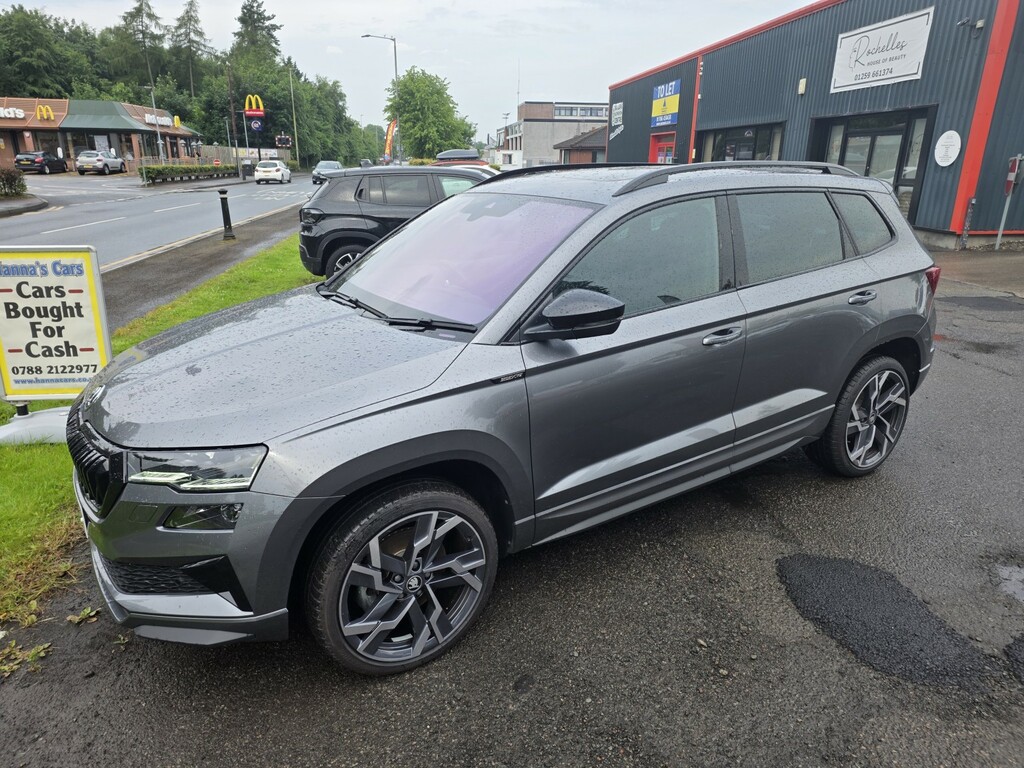 Skoda Karoq 1.5 Tsi Act Sportline Edition 2025 Grey #4