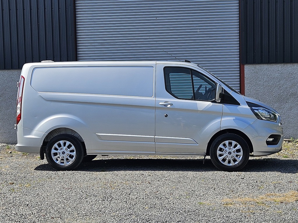 Ford Transit Custom 2.0 300 Ecoblue Limited Panel Van Manua HV22MMU Silver #4