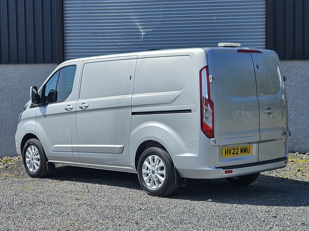 Ford Transit Custom 2.0 300 Ecoblue Limited Panel Van Manua HV22MMU Silver #2
