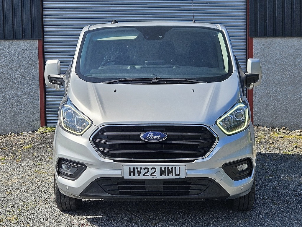Ford Transit Custom 2.0 300 Ecoblue Limited Panel Van Manua HV22MMU Silver #3