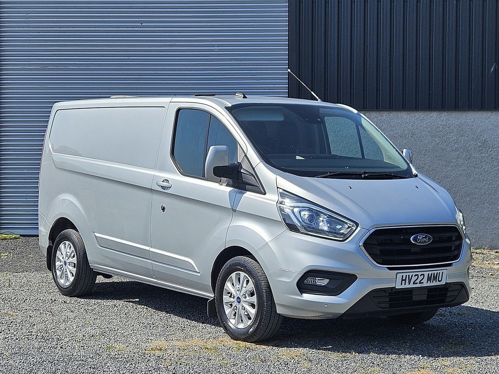 Ford Transit Custom 2.0 300 Ecoblue Limited Panel Van Manua Silver