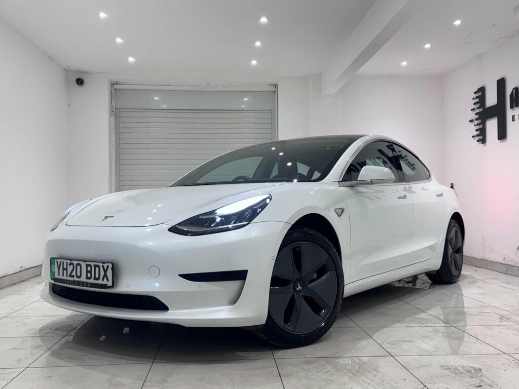 Tesla Model 3 Standard Range Plus Rwd White #3