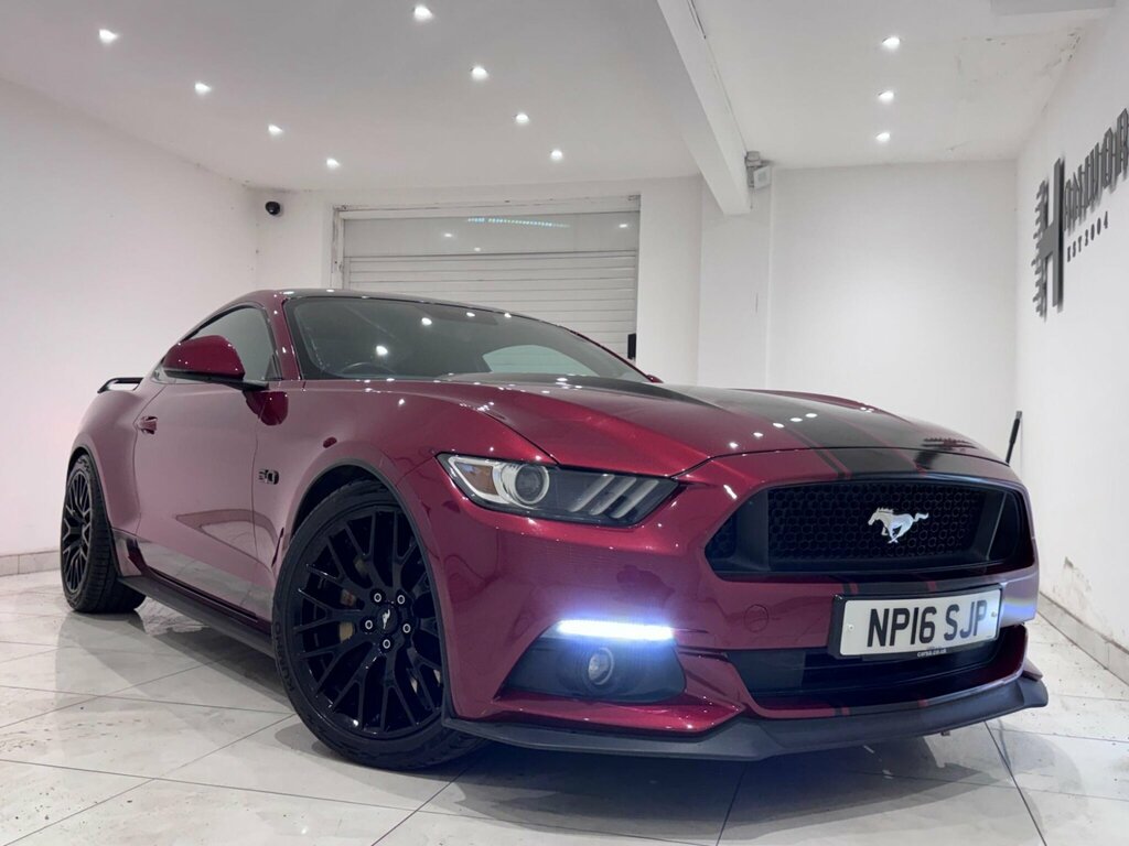 Ford Mustang 5.0 V8 Gt Fastback Selshift Euro 6 Red