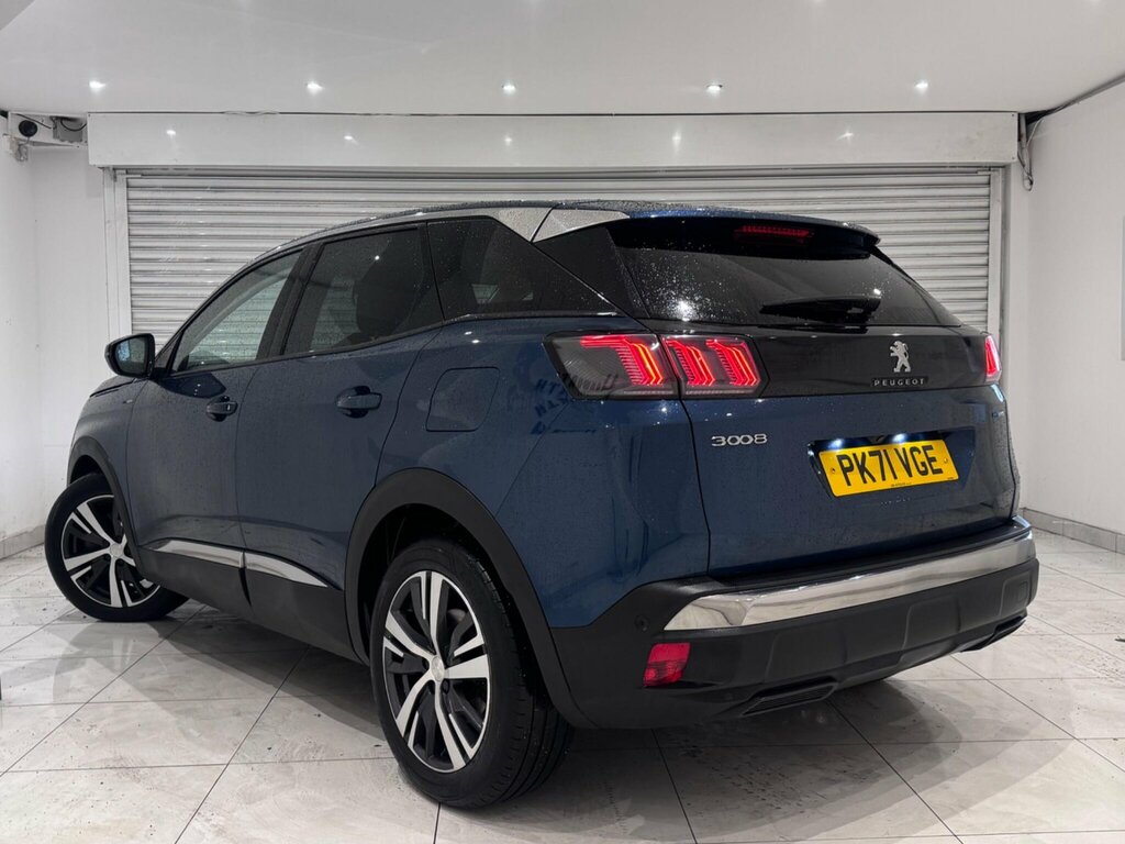 Peugeot 3008 1.6 13.2Kwh Allure E-eat Euro 6 Ss Blue #4