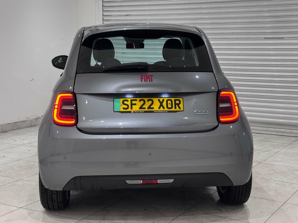 Fiat 500E 24Kwh Red Grey #6