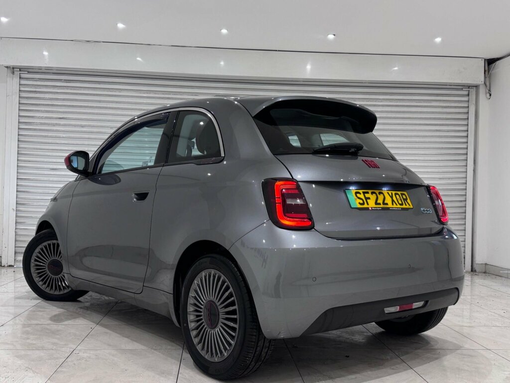 Fiat 500E 24Kwh Red Grey #4